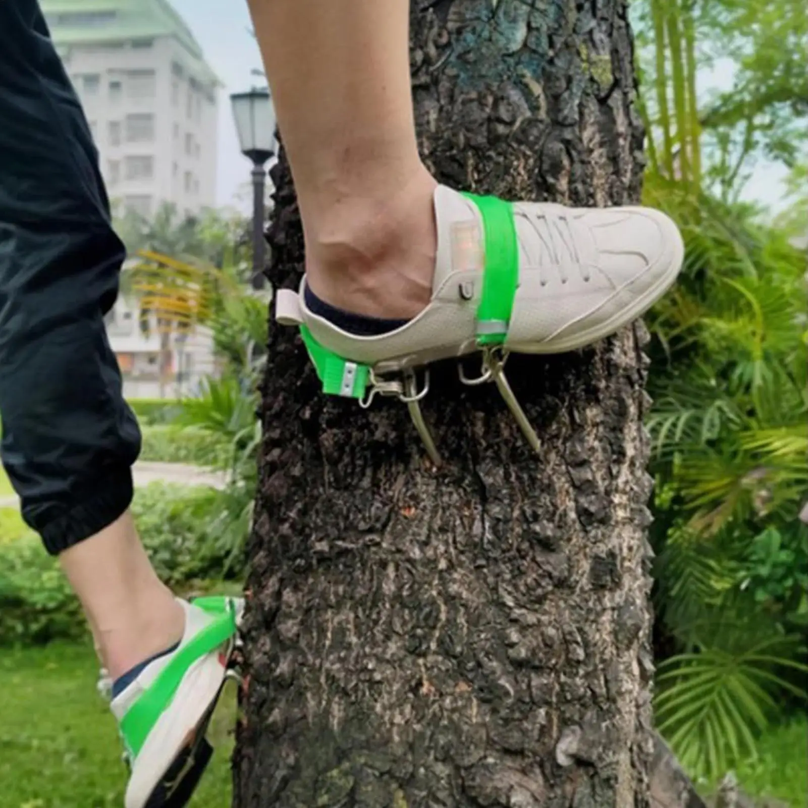 Cat Claw Shoes For Climbing Climbing Spikes For Tree Work Outdoor Activities Equipment With Adjustable Strap For Fruit Picking