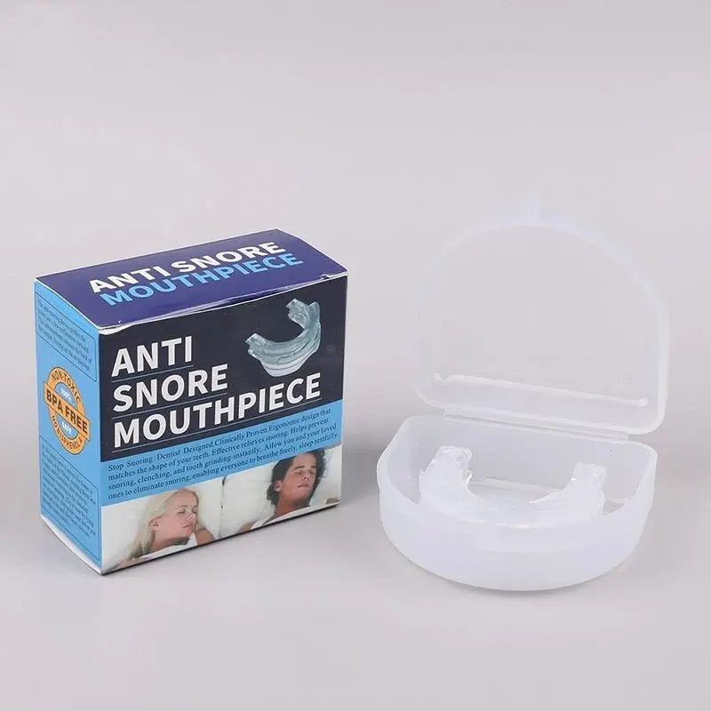 Protector bucal antirronquidos, dispositivo para dejar de roncar, bruxismo  dental, Apnea para dormir - AliExpress