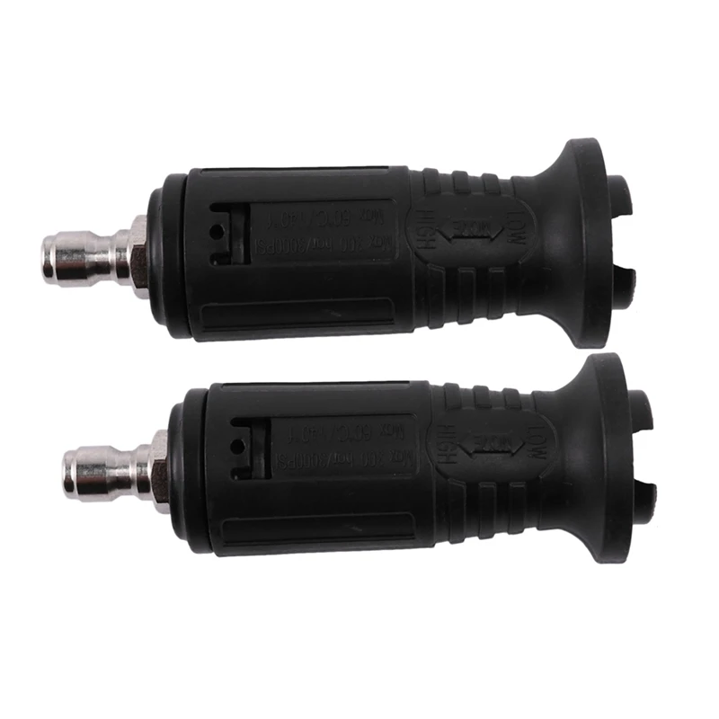 

Adjustable High Pressure Washer Nozzle Tips,Variable Spray Pattern, 1/4Inch Quick Connect Plug,3000Psi Car Washing