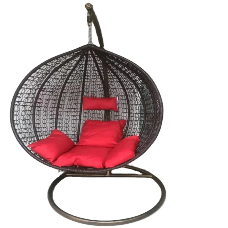 

high quality Patio Outdoor rattan Swing egg Wicker Hanging Chair