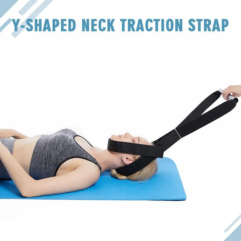 

Therapy Traction Straps Neck Harness Cervical Massage Relaxation Tool Support Correction Care Belt Stretching P6l9