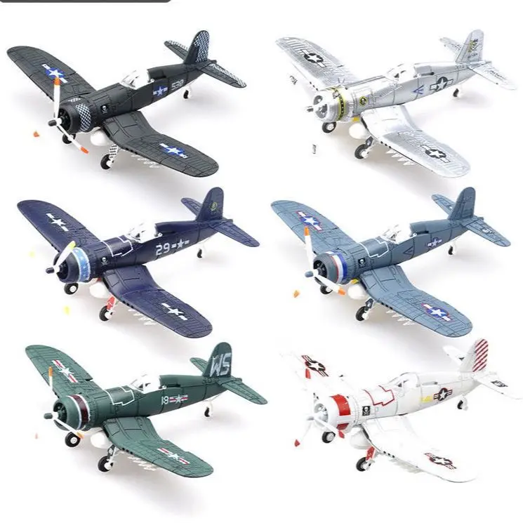 

4D airplane BF109 fighter model aircraft ornament puzzle model toy