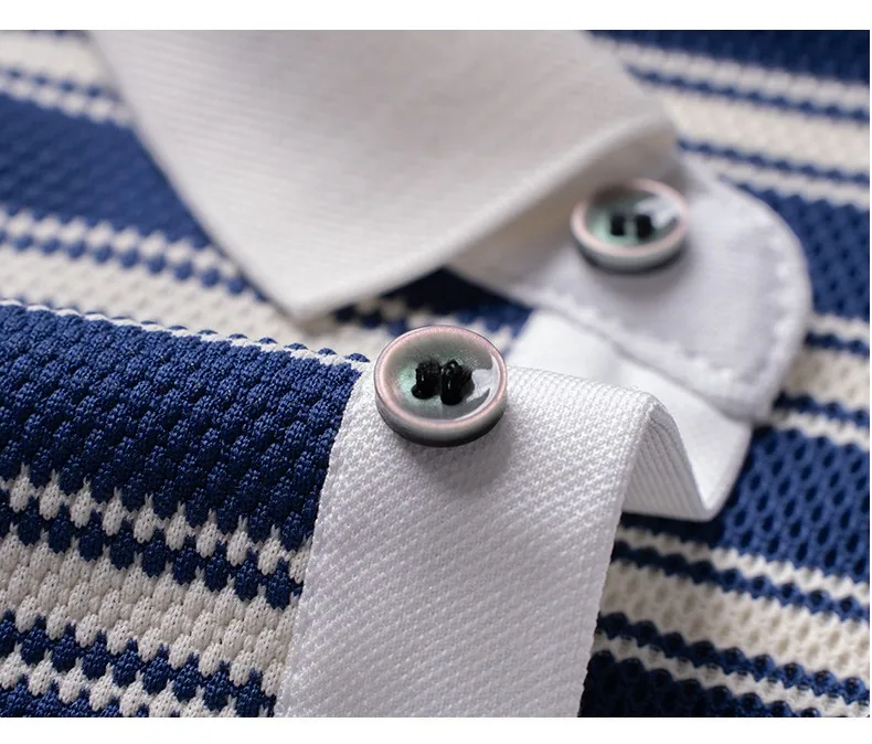 Light luxury striped color blocked short sleeve polo shirt men fashion luxury brand exquisite embroidery summer casual T-shirt 21 S62ef752487644fd39f0a00e7f9deae31m