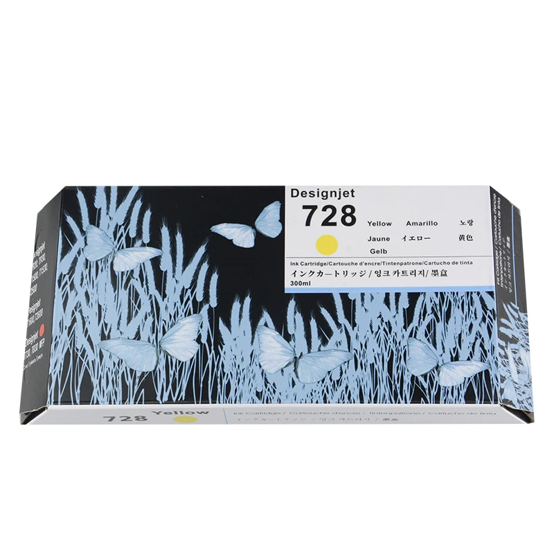 Фото Новый 4 - цветной 300ml для совместимых картриджей HP728 для принтеров HP 728 для струйных принтеров DesignJet T730 T830 №4