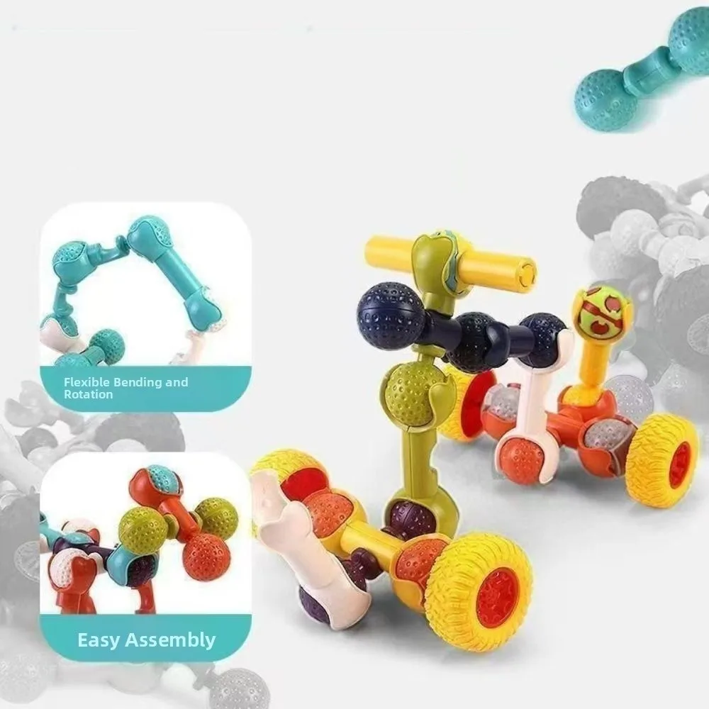 101pcs Bricks Splicing Model Blocks Toys. Movable Articulated Construction Puzzle Toy Handmade Collection