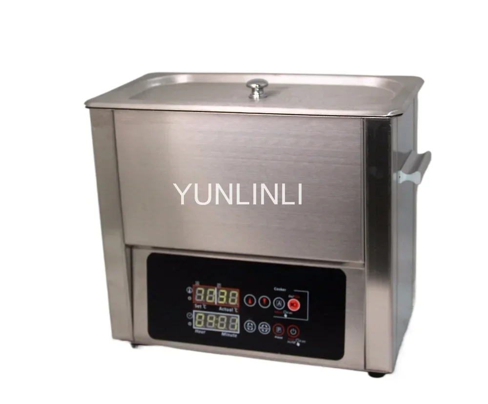 New 6L Slow Cooking Machine 500w Stainless Steel Slow Cooker With Digital Display Adjustable Temperature 110v/220v SVQ-6LAS