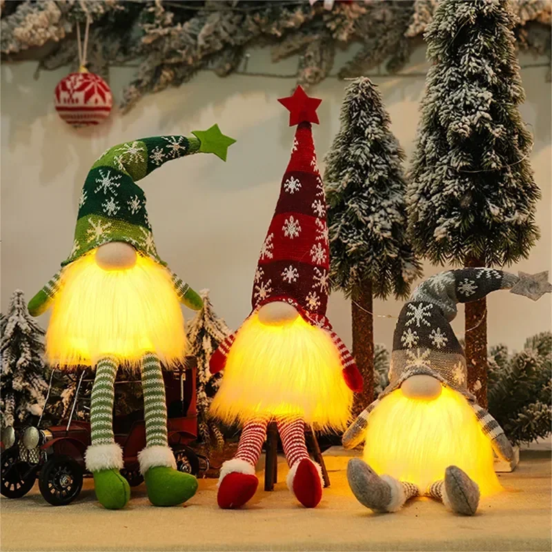 Radiant Gnome Christmas Doll A Mesmerizingly Festive Decoration and Thoughtful New Year 2023 Gift for Merry Celebrations Beyond the voices beyond