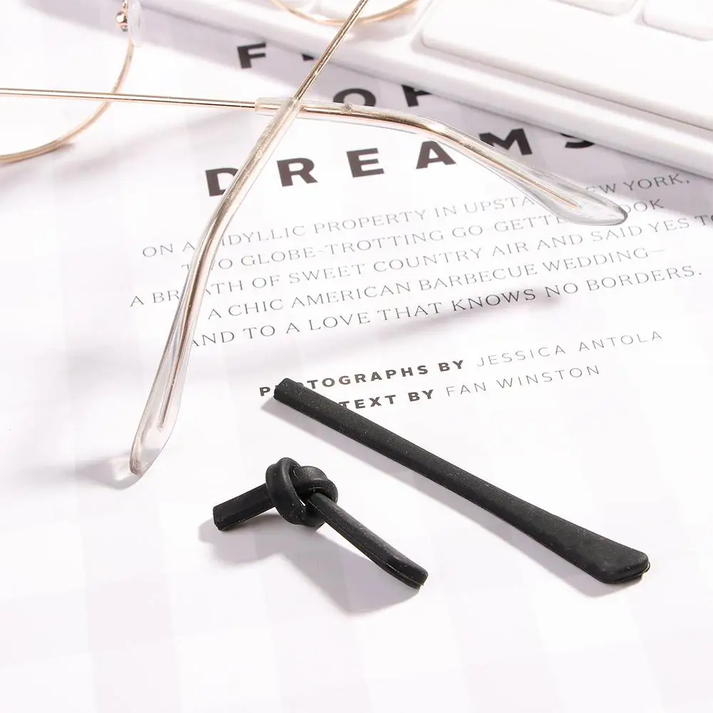 

Square Grips Silicone Glasses Ear Ear Hook Tubes Temple Tips