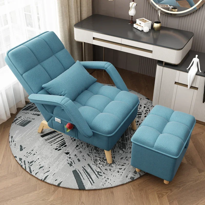 

Lazy Sofa, Tatami, Living Room, Bedroom, Balcony, Single Person Small Unit Sofa, Leather Reclining Backrest Chair