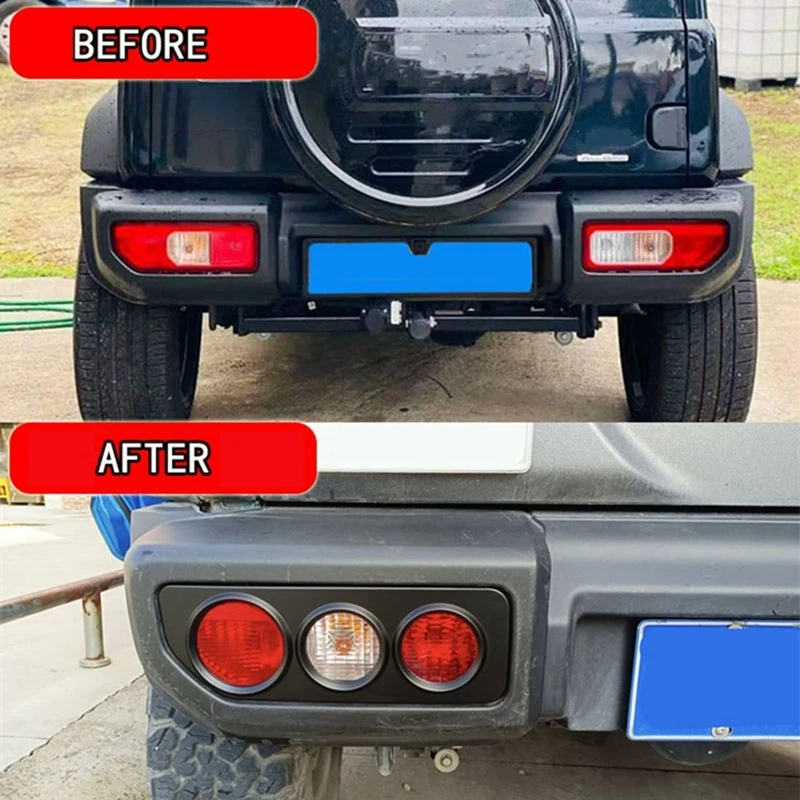 Car Rear Tail Light Lamp Decoration Cover for Suzuki Jimny JB64 JB74 2019  2020 2021 2022 2023 Lamp Hoods Exterior Accessories - AliExpress