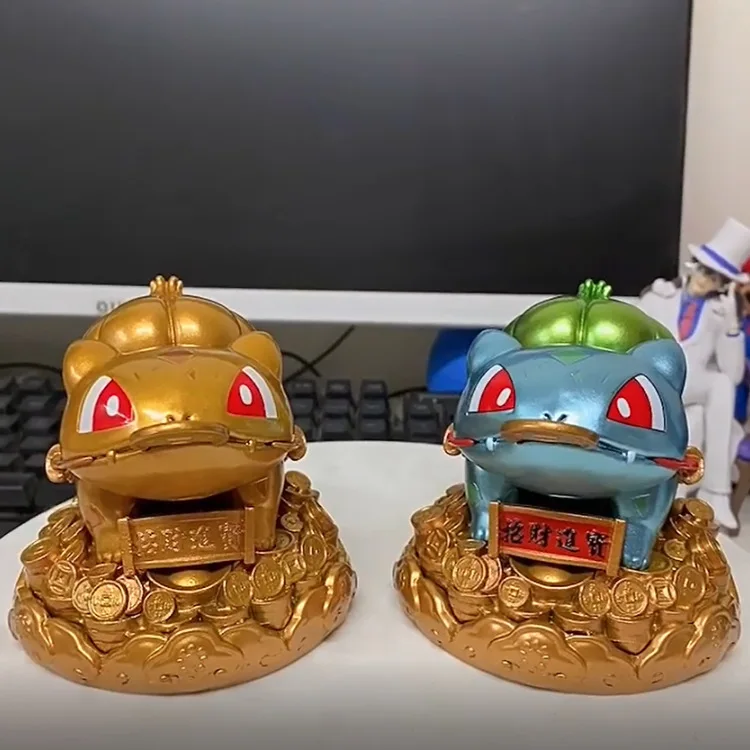 

Anime Pokemon Gk Bulbasaur PVC Action Figurine Decoration Collectible Model Christmas Kids Toys