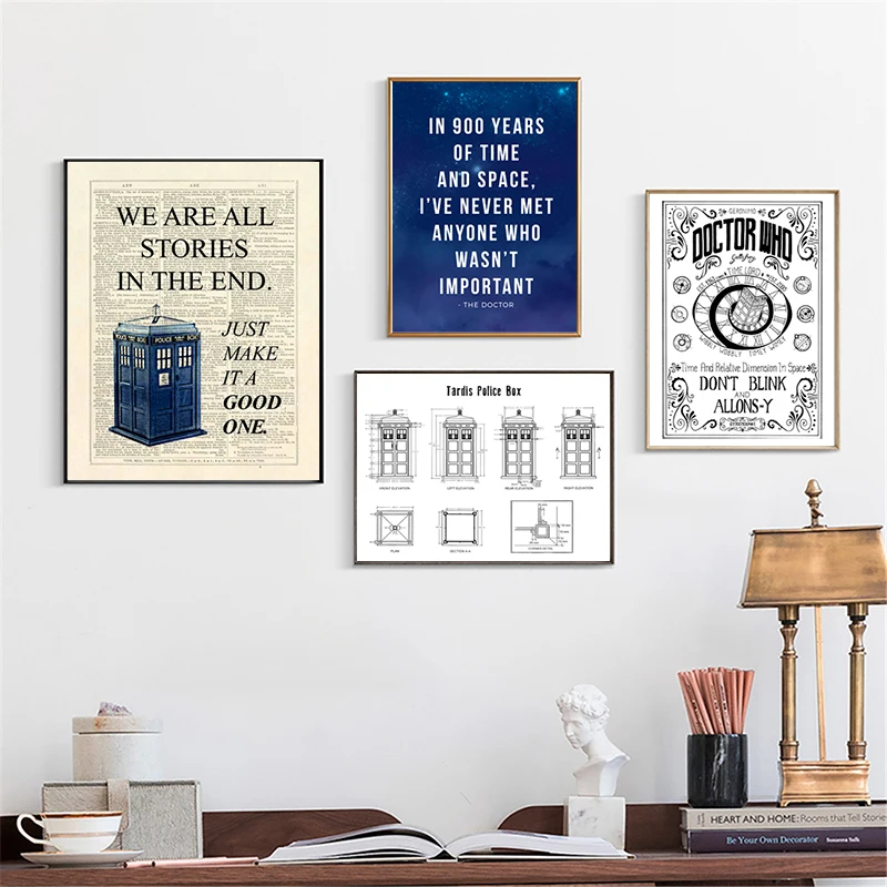 .. Doctor Who Tardis I Never Met Anyone Who Wasn't Important NEW POSTER 