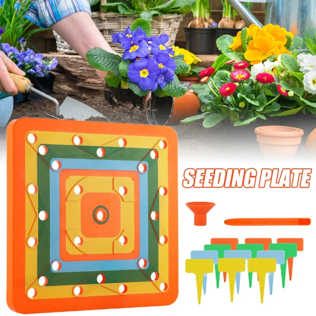 Színes Négyzetlábú Kertészeti Sablon Tartós Hosszú Távú Használatra Otthoni Kellékek