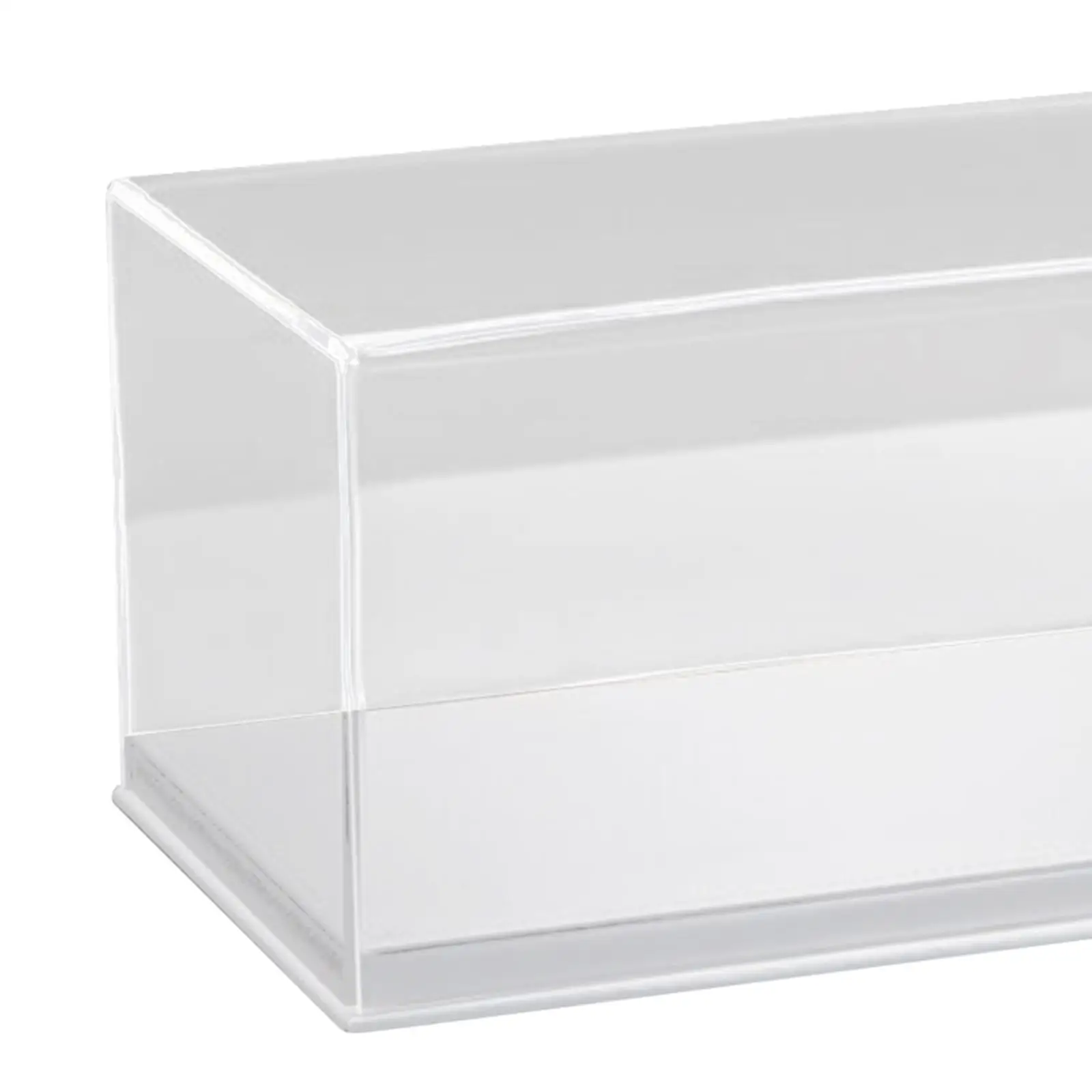 Clear Acrylic Display Case, Countertop for 1:64 Scale Model Cars, Durable, Organizer ,Protection Showcase for Model Cars