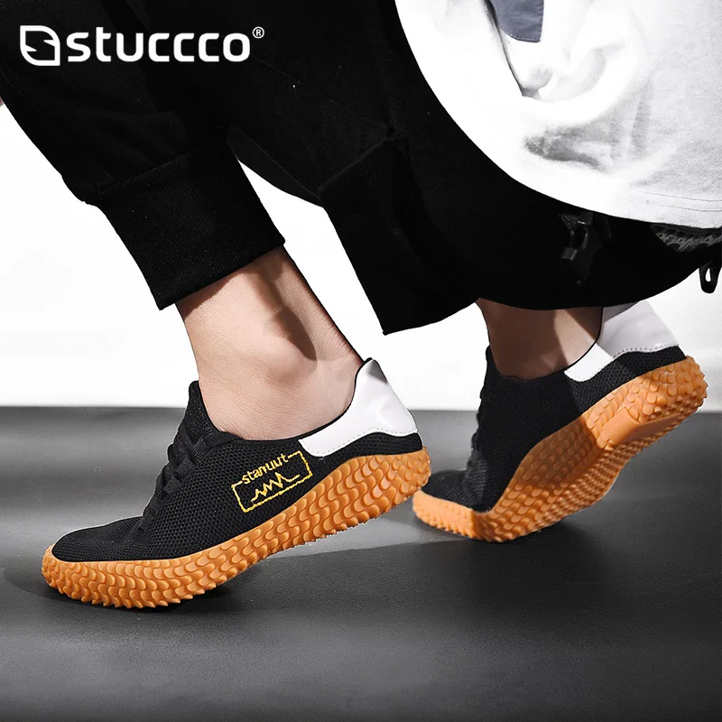 Mens Shoes Casual Chunky Sneakers Summer Breathable Red Sport Shoes Men Running Flats Tennis Shoes Plus Size Zapatos Deportivos 6