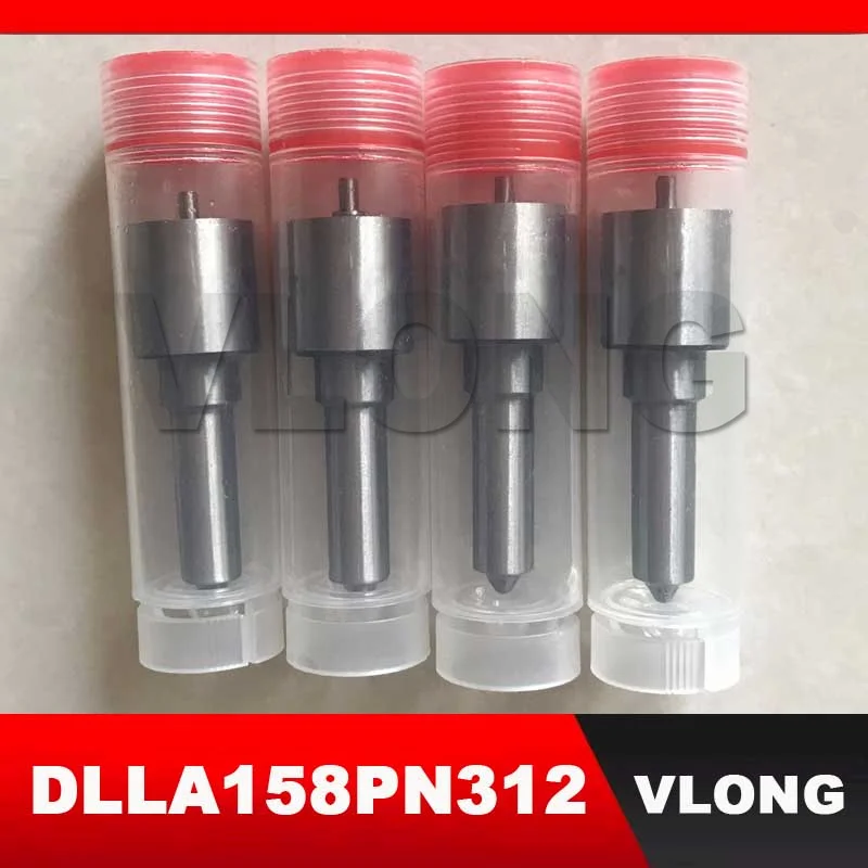 

4PCS New Diesel Injector Sprayer Atomizer Producer Fuel Spray Jet Nozzle Tips For 6D34TL DLLA158PN312 105017-3120 9432612721