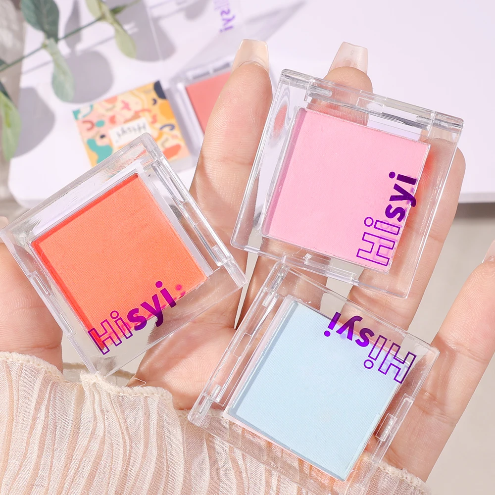 Blush Eyeshadow Peach Cream Makeup Blush Palette Cheek Contour Blush Cosmetic Blusher Cream Korean Makeup Rouge Cheek Tint Blush 6