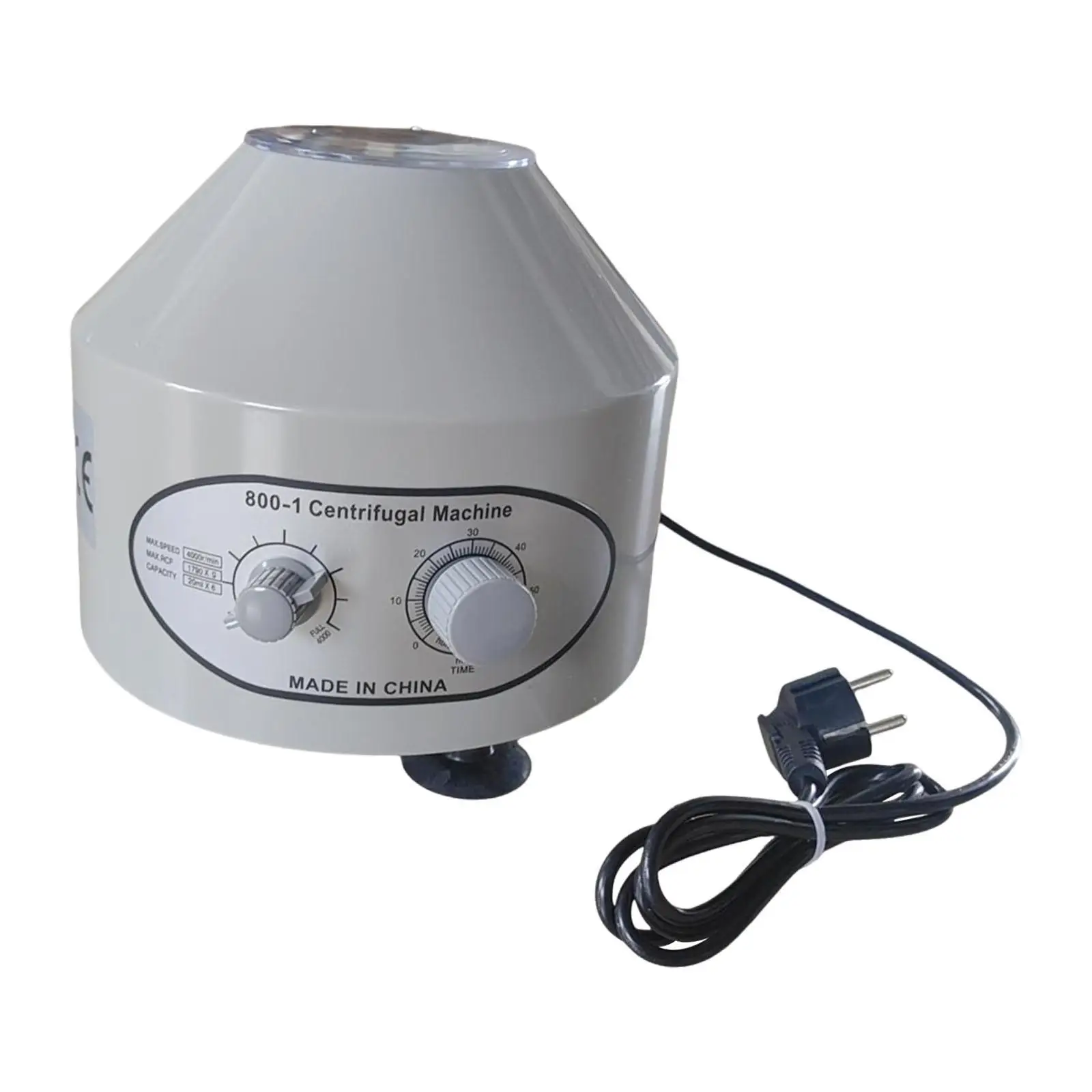 Benchtop Centrifuge Machine Desktop Versatile Speed Control Professional 20MLX6 Test Tube For School 4000RPM Potentiometer