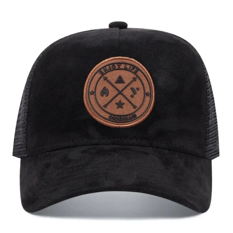 Summer Mesh Baseball Cap Women Men Snapback Hat Casual Breathable Letter Icon Unisex Hip Hop Trucker Caps Outdoor Sports Dad Hat