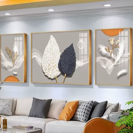 

Nordic Style Minimalism Crystal Porcelain Painting Waterproof And Moisture-proof Reflecting Light