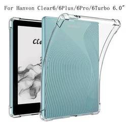 Shockproof TPU Clear Protective Skin Case - Soft and Durable Cover (Clear 6Pro 6Turbo)