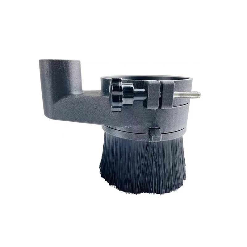Woodworking Dust Removal Cover Spindle Shoe 52mm 65mm 80mm Diameter Dust Collector Dust Cover Brush For CNC Router