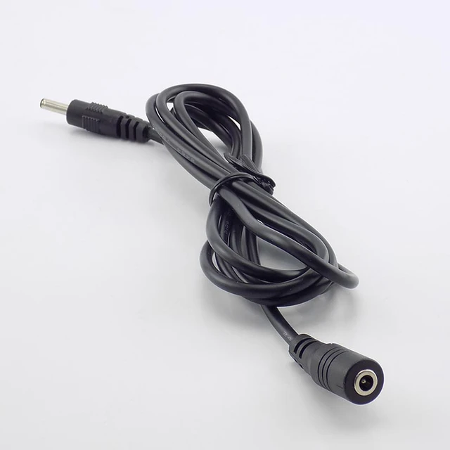 DC-Verlängerung kabel 1m 1,5 m 3m 5m 3,5mm x 1,35mm Buchse zu Stecker für  5V 2a Netzteil kabel Home CCTV-Kamera LED-Streifen - AliExpress