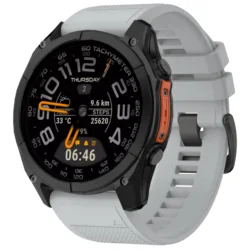 Elegant QuickFit Watch Bracelet - Premium 22mm & 26mm Adjustable Strap - QuickFit - 26mm Strap (Gray)