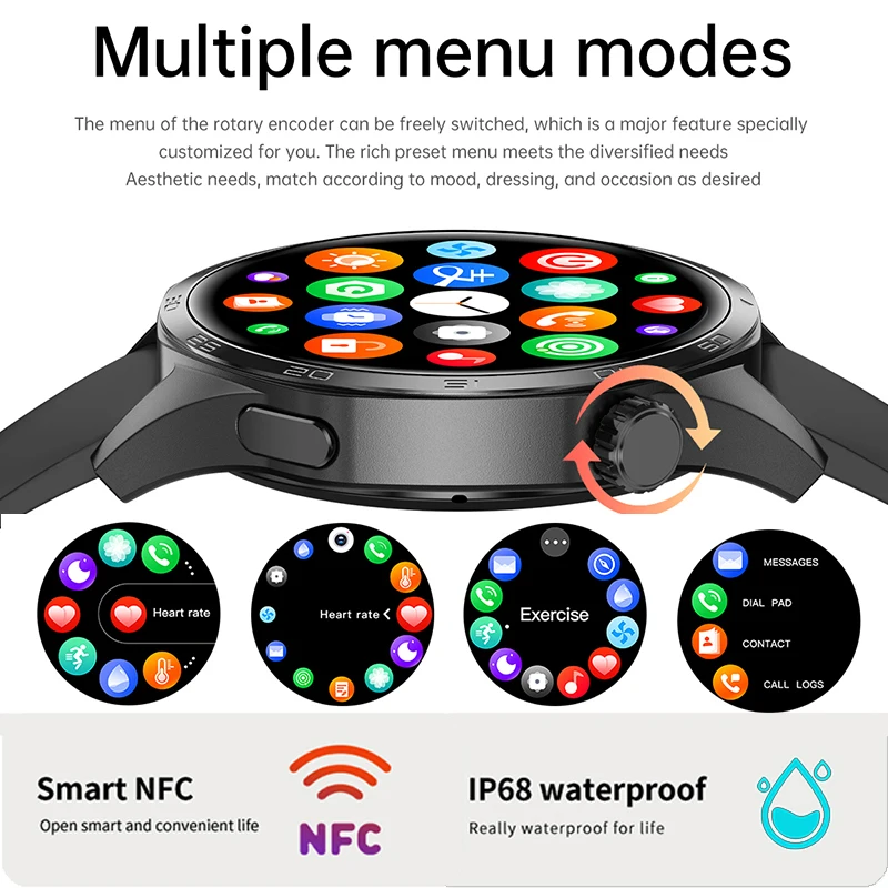 2024 ȭ���� ��ġ GT5 ���� ������ ����Ʈ ���� ������ NFC GPS ������ ��ħ�� 1.53 ��ġ AMOLED ��ũ�� �������� ��ȭ ����Ʈ��ġ, ����ǰ