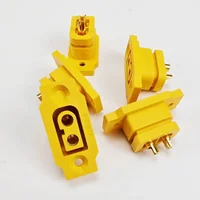 5pcs / 10pcs XT60E-F Female Plug Large Current Gold/Brass Ni Plated Connector Power Battery Connecting Adapter for RC Model