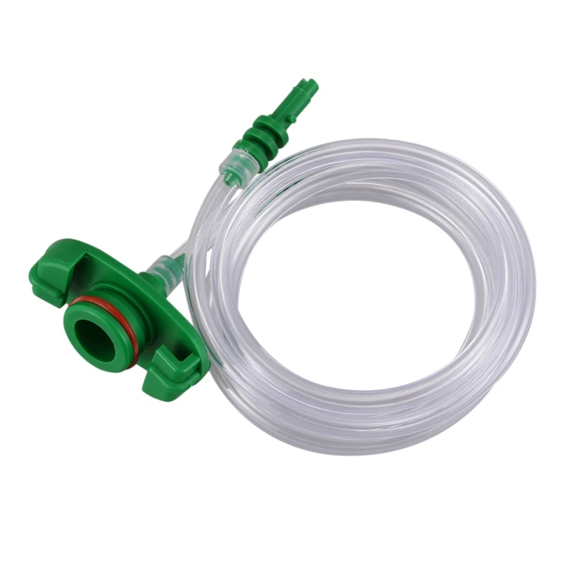 

2X 30CC-50CC Plastic Transparent Air Tubing Glue Dispenser Syringe Adapter