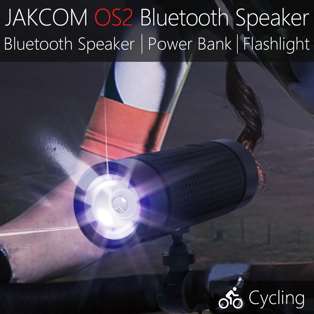 

Wireless Bluetooth Speaker JAKCOM OS2 Portable Multifunctional Bike Bass Speaker LED Flashlight Support TF FM 5200mAh Power Pack