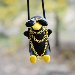 Swinging Duck Car Ornament - Cute and Funny Interior Hanging Decoration (Duck I)