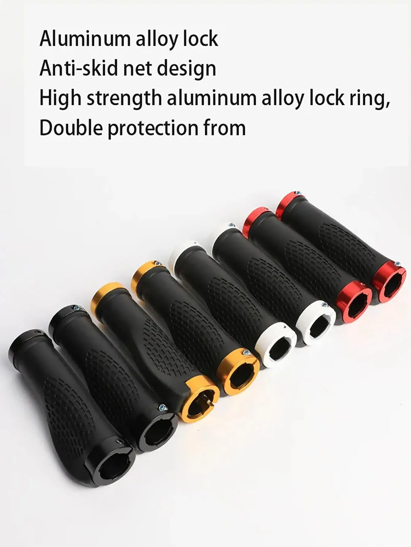 Anti Skid Rubber Bicycle Grips Mountain Bike Lock On Bicycle Handlebars Grips 2.5cm MTB Road Cycling Skid Proof bicycle handlebar grips bike handle grips bike handlebar grips