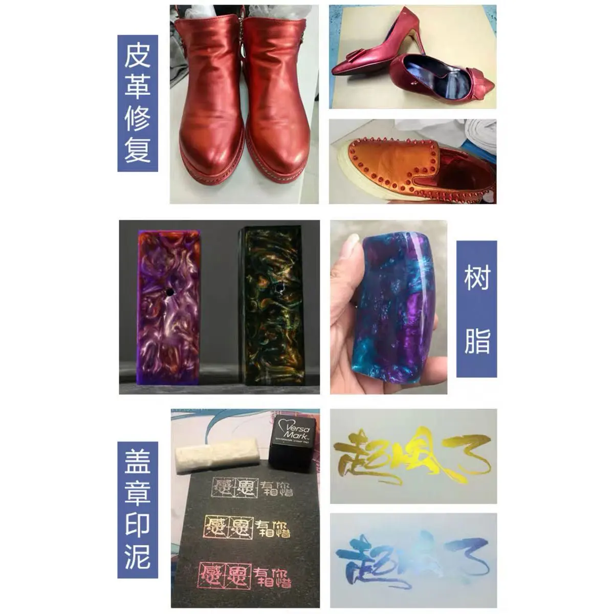 네일아트, 에폭시 레진 염료, DIY 슬라임 접착제, 비누 제조용 천연 그린 퍼플 핑크 마이카 파우더 색소