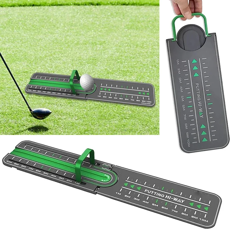 

Golf Precision Distance Putting Drill Golf Training Putters Golf Trainer Aid for Putting Green Putting Gate Practice Tool