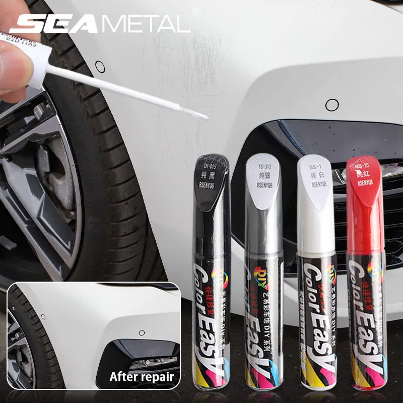 SEAMETAL Universal Car Scratch Repair Paint Pen Waterproof Auto Coat Repair Paint Care Pens Scraches Removal for Car Accessories 2