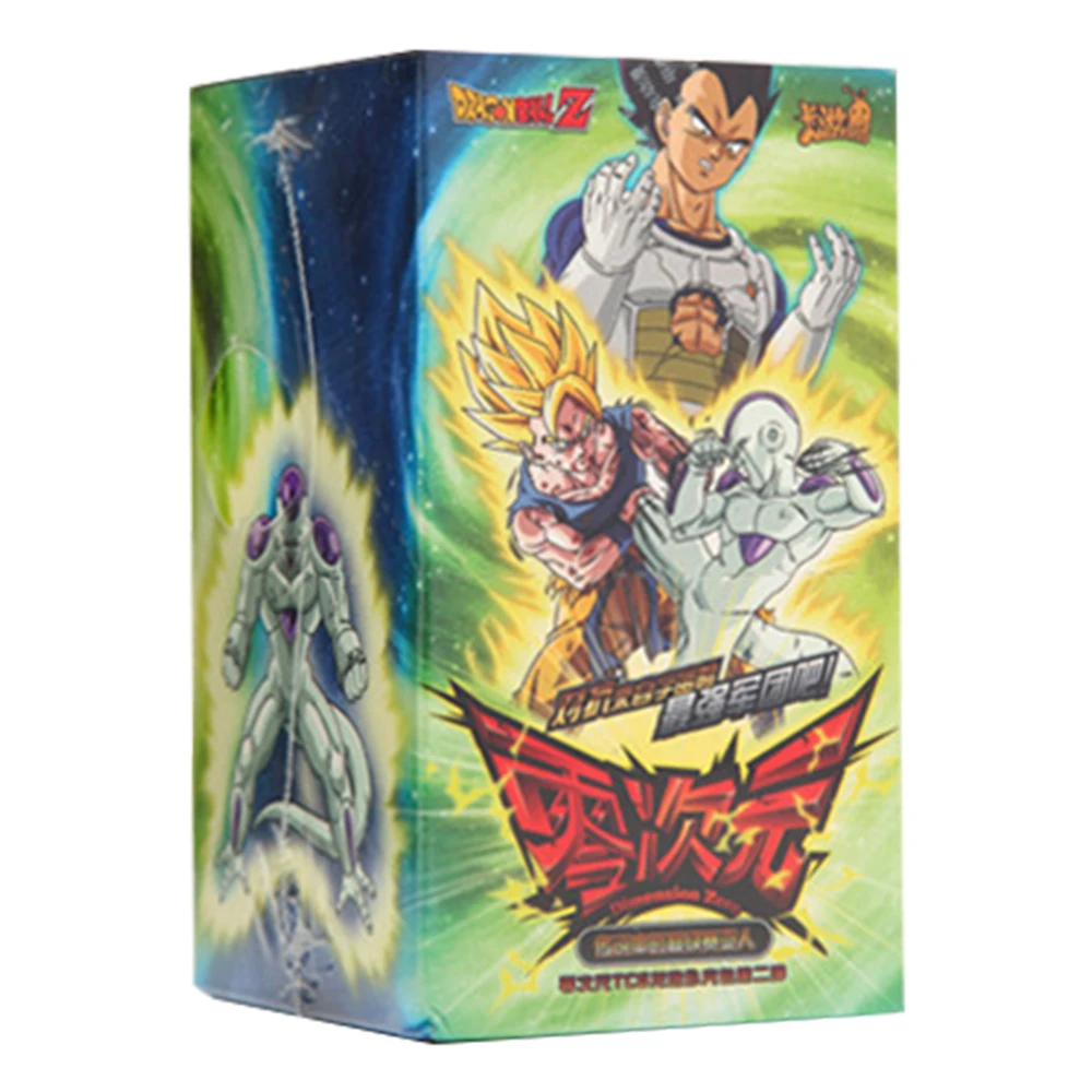 

Zero TCG Full Set Limited DRAGON BALL Edition Anime Figures Hero Card Son Goku Super Saiyan Vegeta Bronzing Barrage Flash Cards