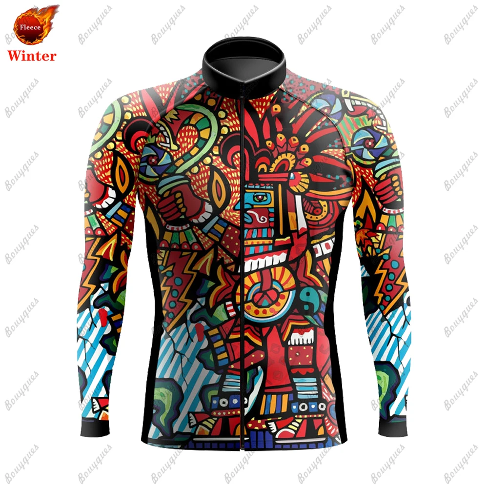 thumbnail image 1 of Conjunto de maillot de ciclismo profesional de Nuevo México 2022, ropa de ciclismo de montaña de manga larga, ropa transpirable para bicicleta de montaña para hombre, 1 of 5