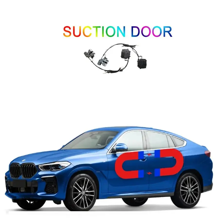 

For BMW X6 F16 2015-2022 Mechanical Lock Modification to Electric Suction Door Automatic Lock Automotive Parts Soft closing