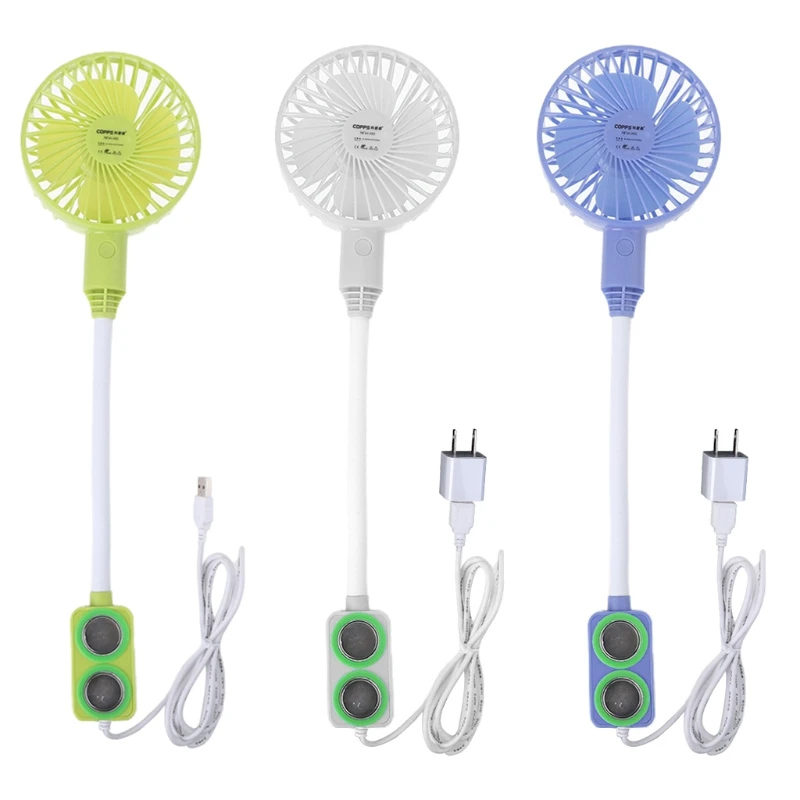 

Sewing Machine 3-speed USB Fan with Mounting Base for Quilting Work