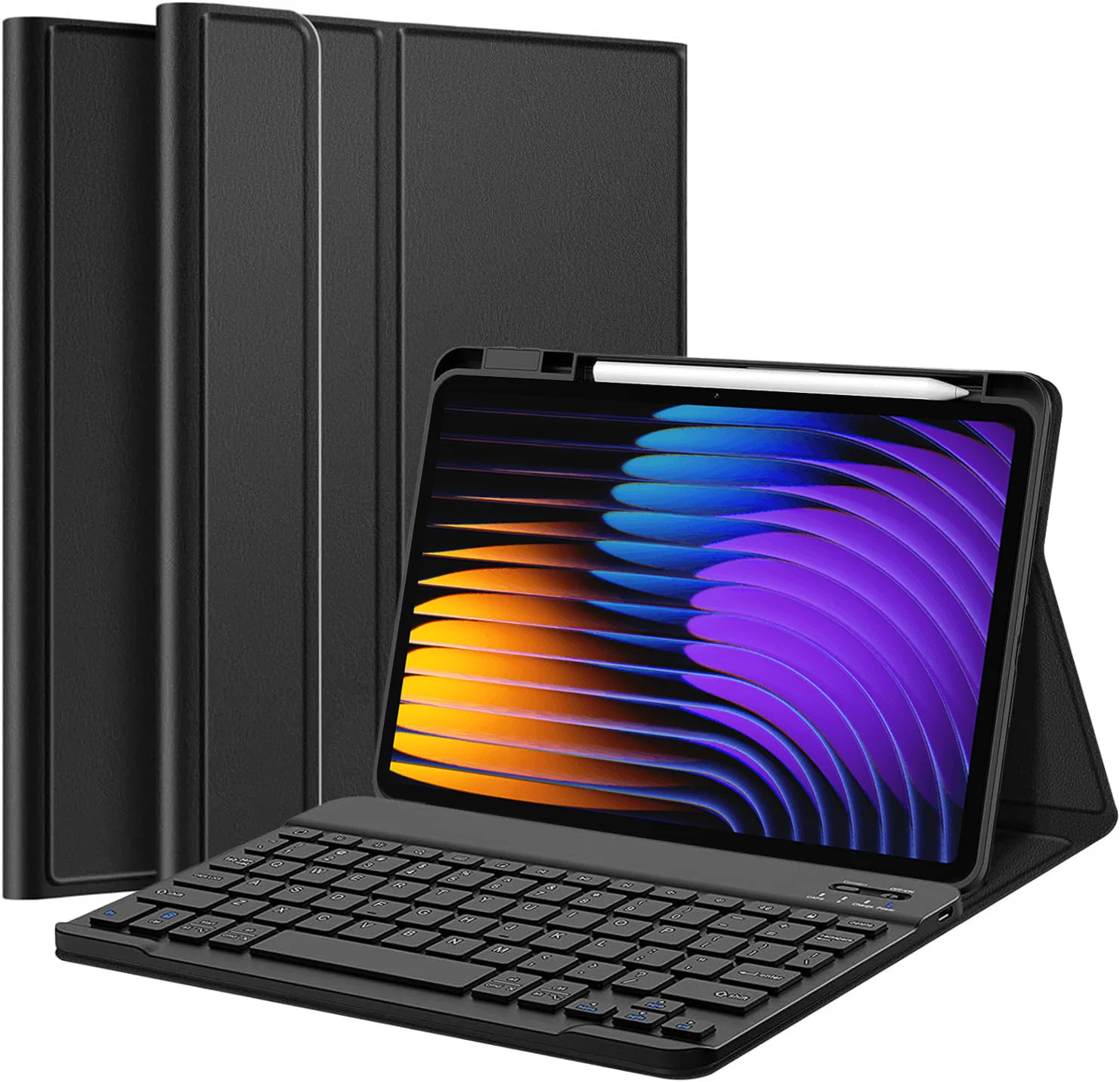 Premium Keyboard Case with Pencil Holder
