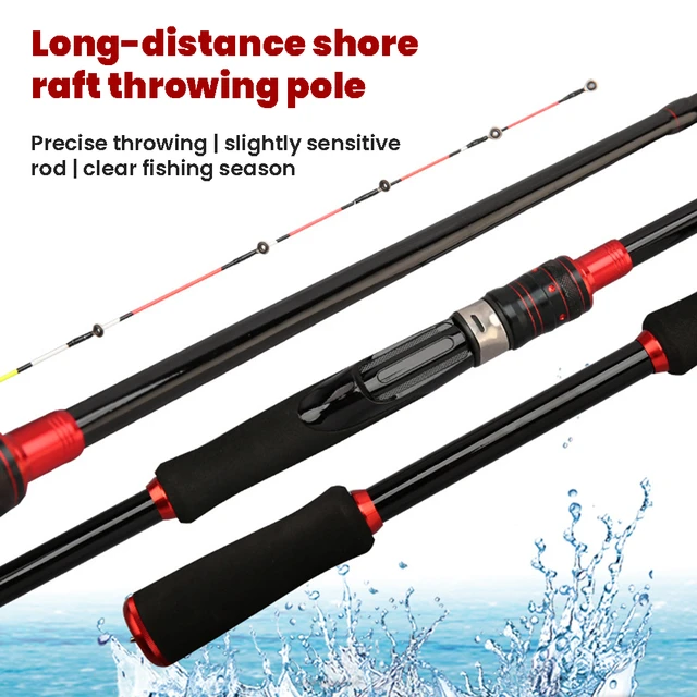 Lightweight Fiberglass Fishing Rods High-strength Streams Fishing