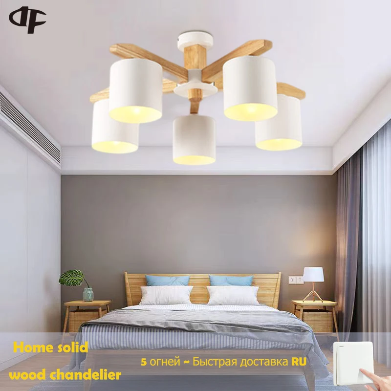 LED Pendant Light Modern Indoor Pendant Lights Bedroom Kitchen Pendant Lamp Living Room Light Indoor Ceiling Chandeliers Home Design E27 Bulb
