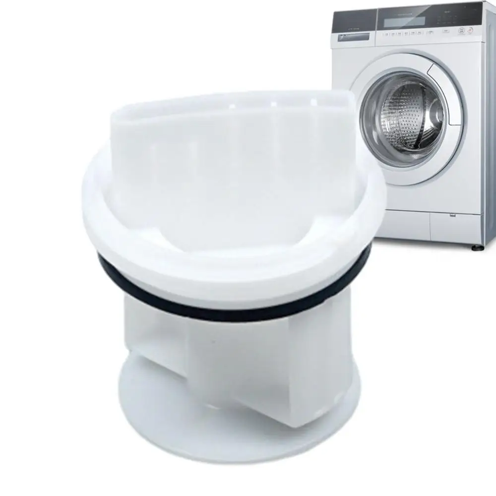 Description Picture 2 of itemWasher Drain Outlet Seal Cover Drain Pump Cover For Washer Laundry Replacement Part Drain Pump Fluff Filter For Washing Machines