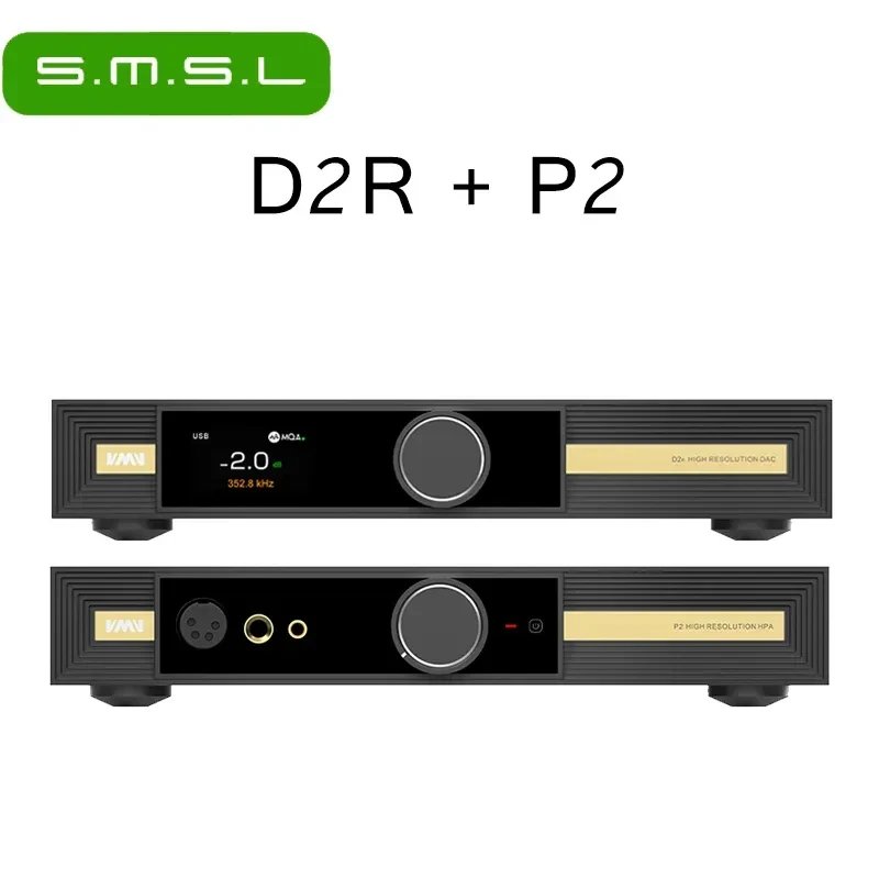 SMSL VMV D2R High-Res Digital audio Decoder DAC +SMSL VMV P2