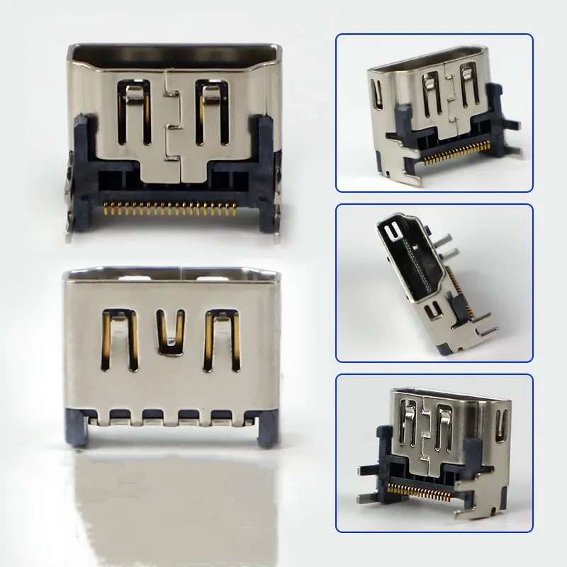 10Pcs Hd Interface For Ps5 Hdmi-Compatible Port Socket Interface For Sony Play Station 5 Connector