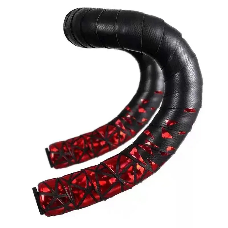 PU Bike Handlebar Tape Cycling Damping Anti-Vibration Wrap Bike Accessories