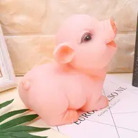 Pig Piggy Bank Coin Money Cash Openable Collectible Saving Box For Children Kid Gift Toy Unbreakable Home Room Decor 2