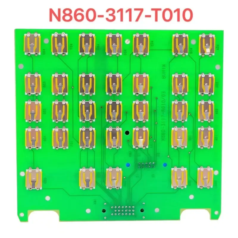 

FANUC Button Board N860-3117-T010 Keyboard Tested Ok Very Cheap